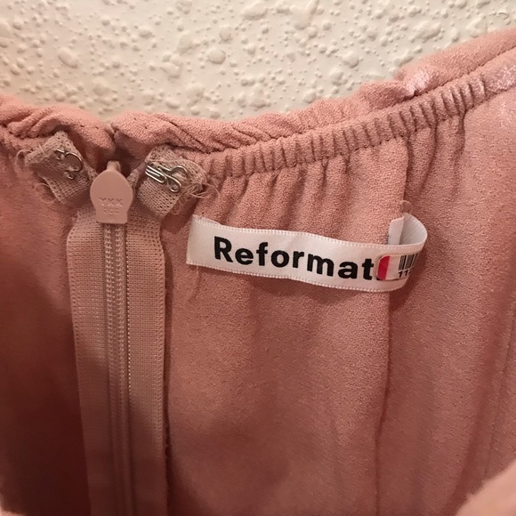 *SOLD* Reformation Verbena Dress in Blush - Picture 9 of 12